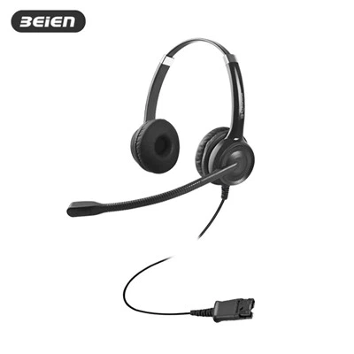 Divkāršās auss QD savienotāja austiņas